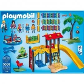 Playmobil Σχολείο και Παιδικός Σταθμός - Μοντέρνα Παιδική Χαρά (5568)