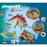 Playmobil The Explorers - Εξερευνητικό Όχημα και Στεγόσαυρος (9432)