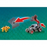 Playmobil The Explorers - Όχημα Λαθροκυνηγών και Οικογένεια Τρικεράτωψ (9434)