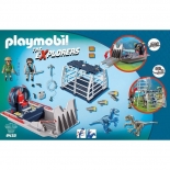 Playmobil The Explorers - Ταχύπλοο Λαθροκυνηγών με Κλούβι Δεινοσαύρων (9433)