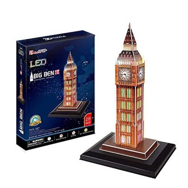 3D Παζλ - Big Ben LED φωτιζόμενο 28 τεμ.3D Παζλ - Big Ben LED φωτιζόμενο 28 τεμ.