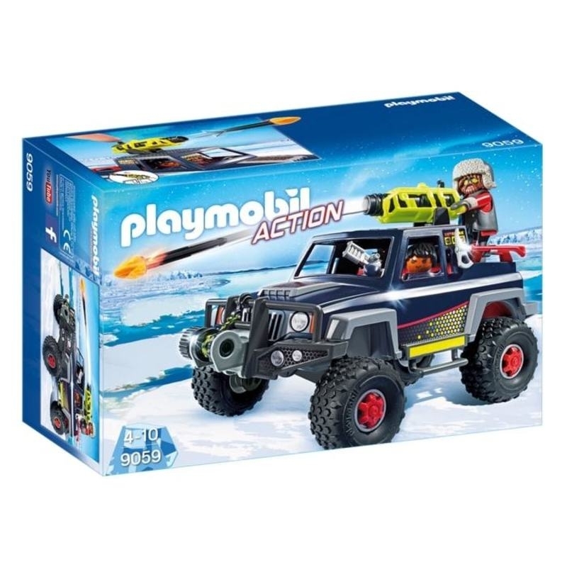 Playmobil Αποστολή στην Αρκτική - Πειρατές του πάγου με όχημα 4x4 (9059)Playmobil Αποστολή στην Αρκτική - Πειρατές του πάγου με όχημα 4x4 (9059)