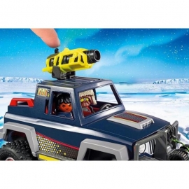 Playmobil Αποστολή στην Αρκτική - Πειρατές του πάγου με όχημα 4x4 (9059)