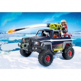 Playmobil Αποστολή στην Αρκτική - Πειρατές του πάγου με όχημα 4x4 (9059)