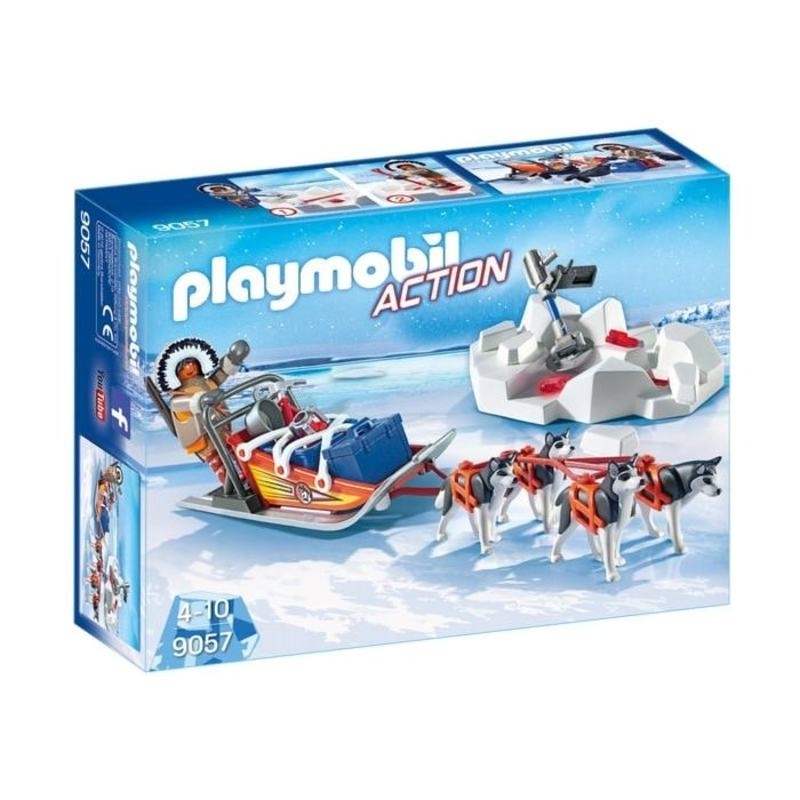 Playmobil Αποστολή στην Αρκτική - Έλκηθρο με σκυλιά Χάσκυ (9057)Playmobil Αποστολή στην Αρκτική - Έλκηθρο με σκυλιά Χάσκυ (9057)
