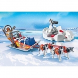 Playmobil Αποστολή στην Αρκτική - Έλκηθρο με σκυλιά Χάσκυ (9057)