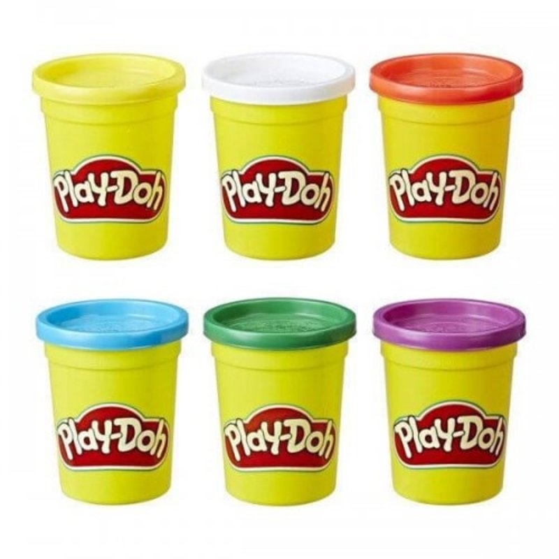 Play-Doh Πλαστελίνη Σετ 6 Βαζάκια Βασικά Χρώματα (C3898)Play-Doh Πλαστελίνη Σετ 6 Βαζάκια Βασικά Χρώματα (C3898)