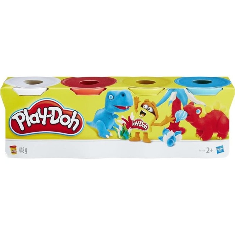 Play-Doh Πλαστελίνη Σετ 4 Βαζάκια (B5517-1)Play-Doh Πλαστελίνη Σετ 4 Βαζάκια (B5517-1)