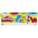 Play-Doh Πλαστελίνη Σετ 4 Βαζάκια (B5517-1)