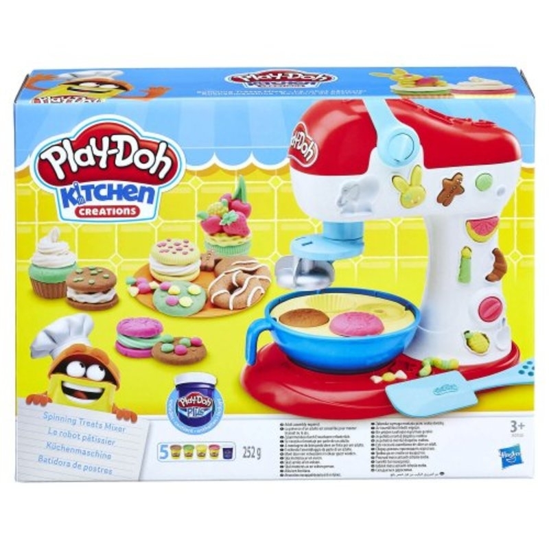 Play-Doh Πλαστελίνη Μίξερ με 5 Βαζάκια (E0102)Play-Doh Πλαστελίνη Μίξερ με 5 Βαζάκια (E0102)