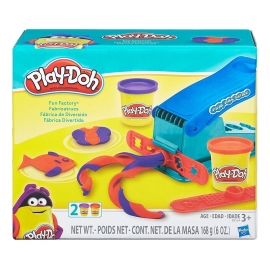 Play-Doh Πλαστελίνη Πρέσσα με 2 Βαζάκια (Β554)