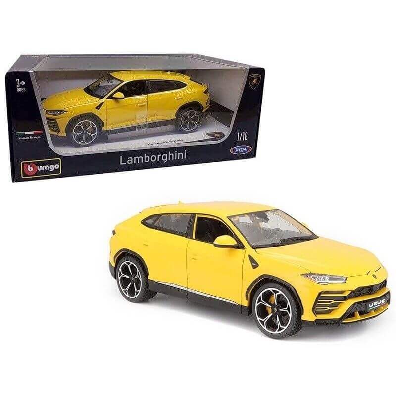Bburago 1:18 Lamborghini Urus κίτρινηBburago 1:18 Lamborghini Urus κίτρινη