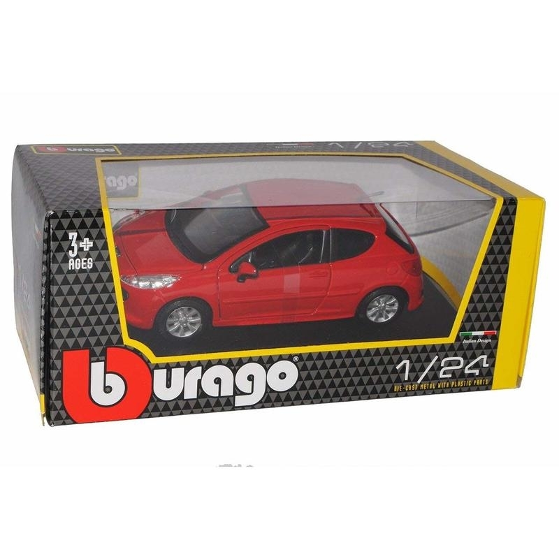 Bburago 1:24 Peugeot 207 κόκκινοBburago 1:24 Peugeot 207 κόκκινο