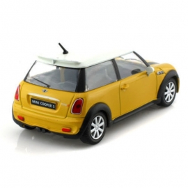 Bburago 1:24 Mini Cooper S κίτρινο