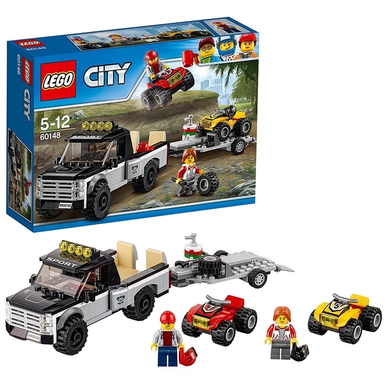 Lego City - Ομάδα Αγώνων ATV (60148)Lego City - Ομάδα Αγώνων ATV (60148)