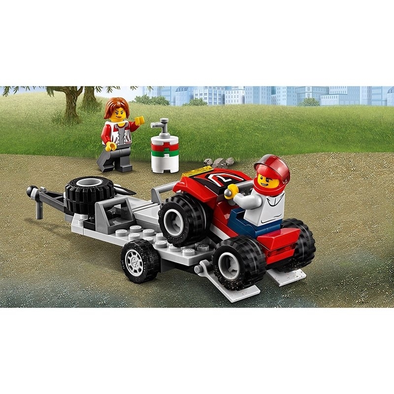 Lego City Ομάδα Αγώνων ATV (60148) Lego Αγόρι 12 ετών