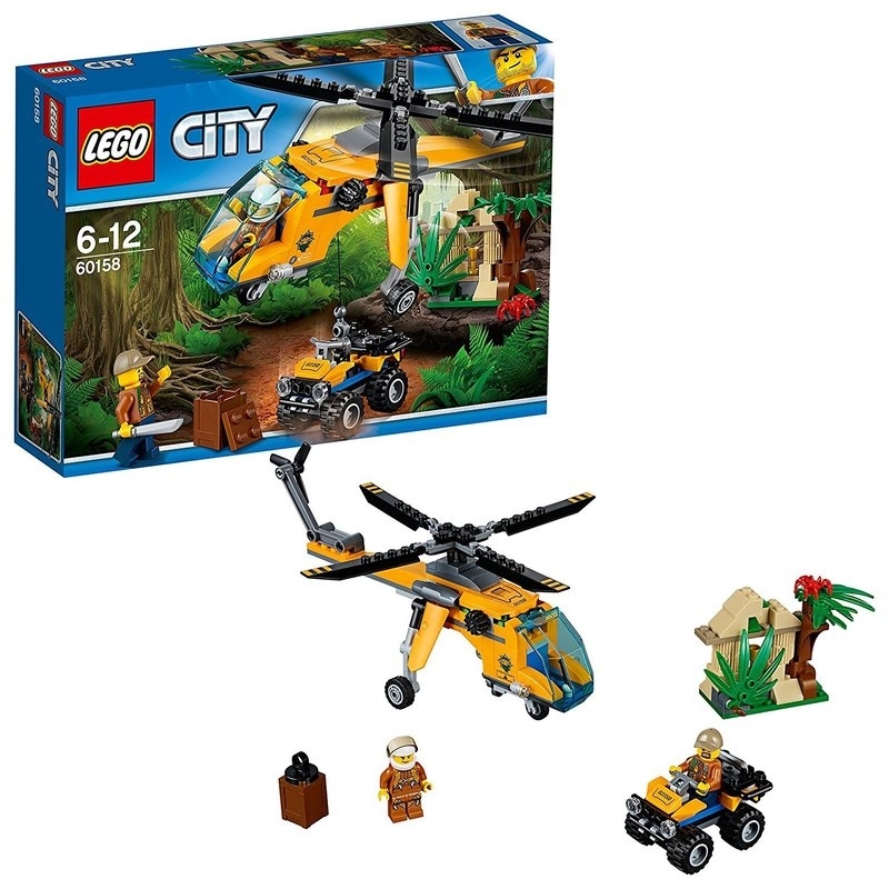 Lego City - Μεταφορικό Ελικόπτερο της Ζούγκλας (60158)Lego City - Μεταφορικό Ελικόπτερο της Ζούγκλας (60158)