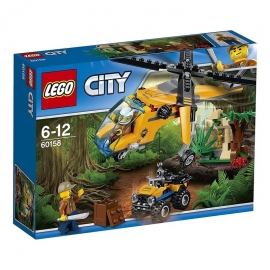 Lego City - Μεταφορικό Ελικόπτερο της Ζούγκλας (60158)