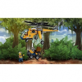 Lego City - Μεταφορικό Ελικόπτερο της Ζούγκλας (60158)