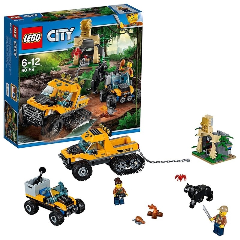 Lego City - Αποστολή με Ημιερπυστριοφόρο στη Ζούγκλα (60159)Lego City - Αποστολή με Ημιερπυστριοφόρο στη Ζούγκλα (60159)