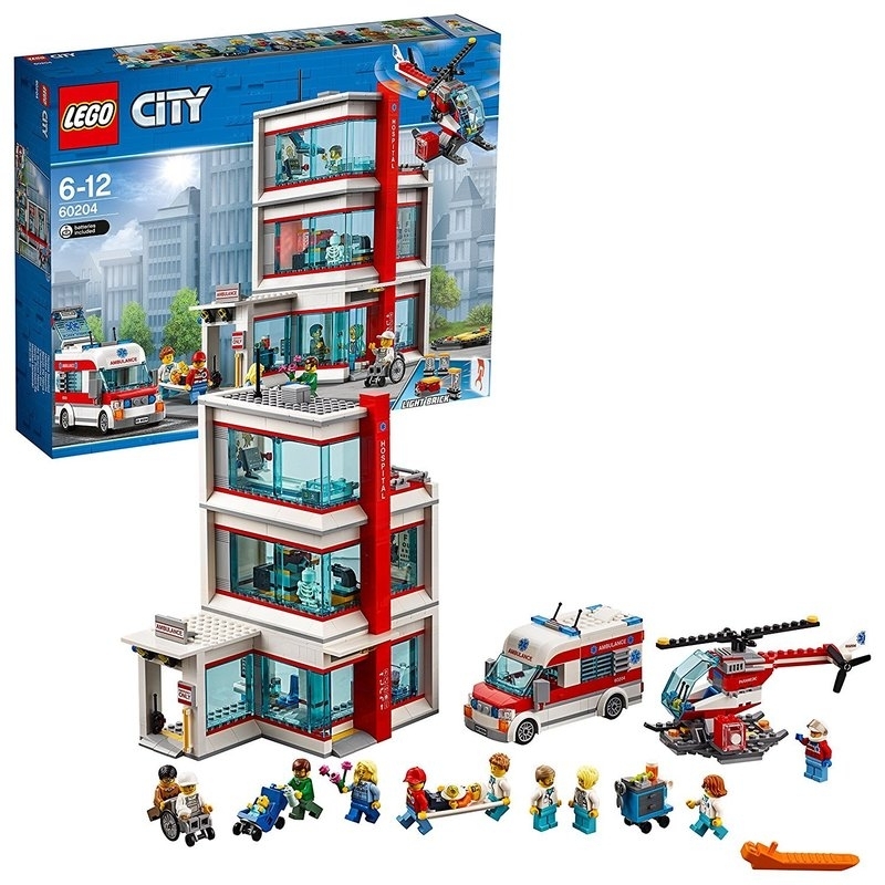 Lego City - Νοσοκομείο (60204)Lego City - Νοσοκομείο (60204)