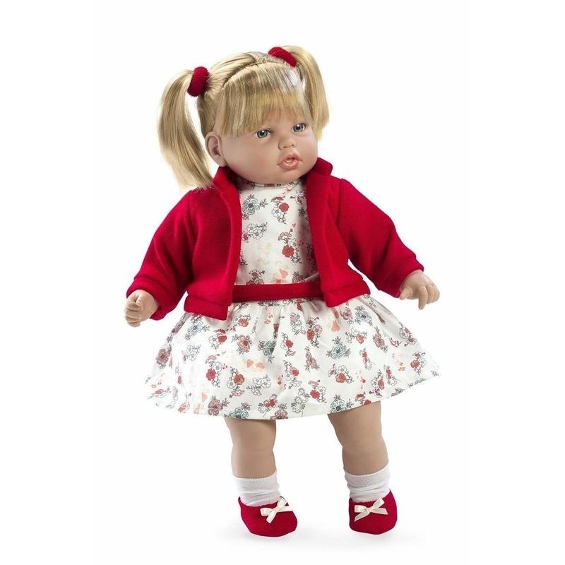 Κούκλα με Ήχους Fanny Κόκκινη 50 εκ.Κούκλα με Ήχους Fanny Κόκκινη 50 εκ.