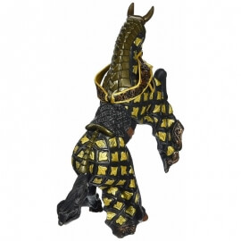 Φιγούρα Papo Άλογο Ιππότη Μαύρο/Χρυσό (39918)