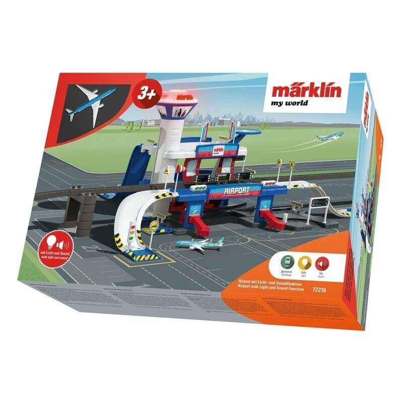 Αεροδρόμιο με Ήχους και Φώτα για τρένα Märklin my world 3+ (72216) Αεροδρόμιο με Ήχους και Φώτα για τρένα Märklin my world 3+ (72216)