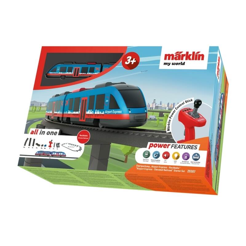 Σετ Τρένο Αεροδρομίου Märklin my world 'Airport Express-Elevated Railroad' (29307) Σετ Τρένο Αεροδρομίου Märklin my world 'Airport Express-Elevated Railroad' (29307)