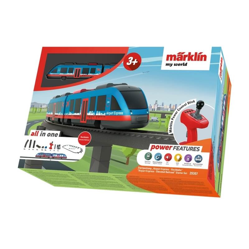 Σετ Τρένο Αεροδρομίου Märklin my World 'Airport Express-Elevated Railroad' (29307)Σετ Τρένο Αεροδρομίου Märklin my World 'Airport Express-Elevated Railroad' (29307)