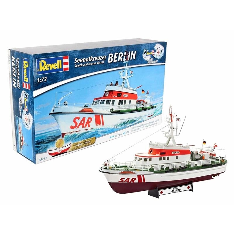 Ναυαγοσωστικό Search & Rescue Vesssel BERLIN 1/72Ναυαγοσωστικό Search & Rescue Vesssel BERLIN 1/72