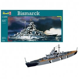 Πολεμικό Πλοίο Bismarck 1/1200