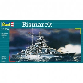 Πολεμικό Πλοίο Bismarck 1/1200