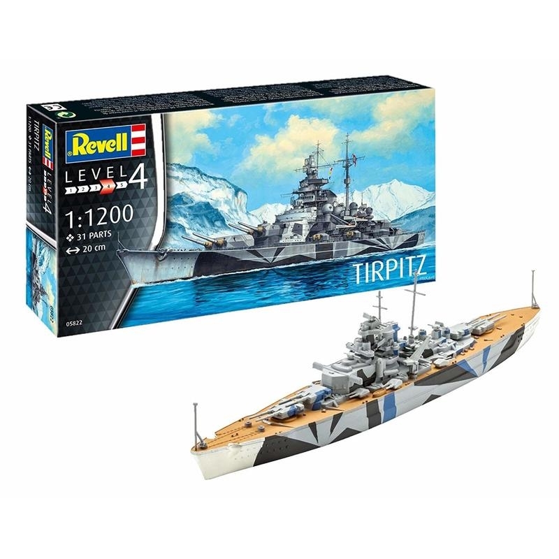 Πολεμικό Πλοίο Tirpitz 1/1200Πολεμικό Πλοίο Tirpitz 1/1200