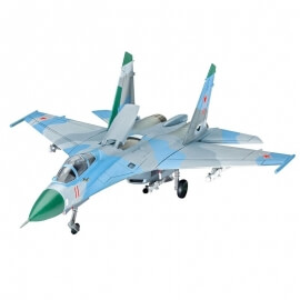 Πολεμικό Αεροπλάνο Suchoi Su-27 Flanker 1/144 σετ δώρου με χρώματα & κόλλα