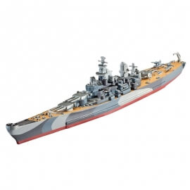 Πολεμικό Πλοίο Battleship U.S.S Missouri 1/1200 σετ δώρου με χρώματα και κόλλα