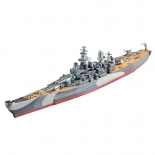 Πολεμικό Πλοίο Battleship U.S.S Missouri 1/1200 σετ δώρου με χρώματα και κόλλα