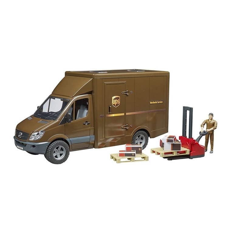 Bruder - Φορτηγό Mercedes Sprinter UPS με οδηγόBruder - Φορτηγό Mercedes Sprinter UPS με οδηγό