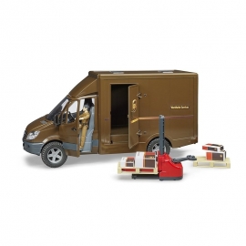 Bruder - Φορτηγό Mercedes Sprinter UPS με οδηγό