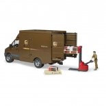 Bruder - Φορτηγό Mercedes Sprinter UPS με οδηγό