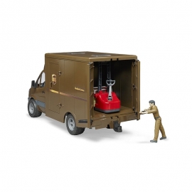 Bruder - Φορτηγό Mercedes Sprinter UPS με οδηγό