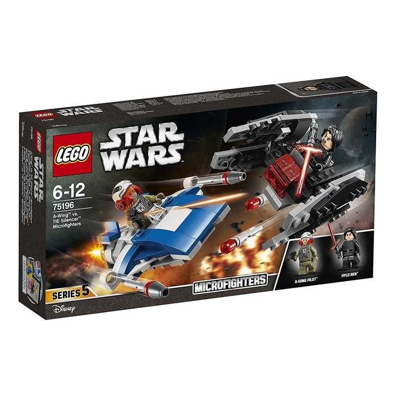 Lego Star Wars - A Wing εναντίον TIE Silencer Mic.Lego Star Wars - A Wing εναντίον TIE Silencer Mic.