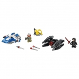 Lego Star Wars - A Wing εναντίον TIE Silencer Mic.