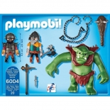 Playmobil Ιππότες & Κάστρα - Ξωτικό Γίγας και Μαχήτες Νάνοι (6004)