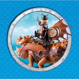 Playmobil Dragons - Λέπιας και Χοντροκέφαλος (9460)