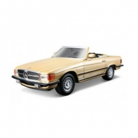 Bburago 1:32 Street Classics - Mercedes-Benz 450 SL bronze