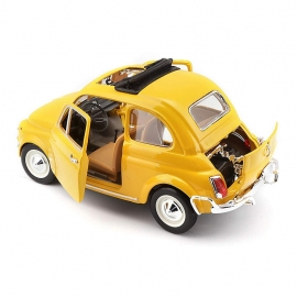 Bburago 1:24 Fiat 500L (1968) κίτρινο