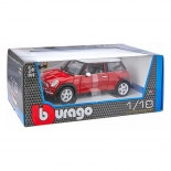 Bburago 1:18 Mini Cooper 2001 κόκκινο