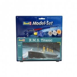 Τιτανικός - R.M.S Titanic 1/1200 σετ δώρου με χρώματα και κόλλα - Revell (65804)