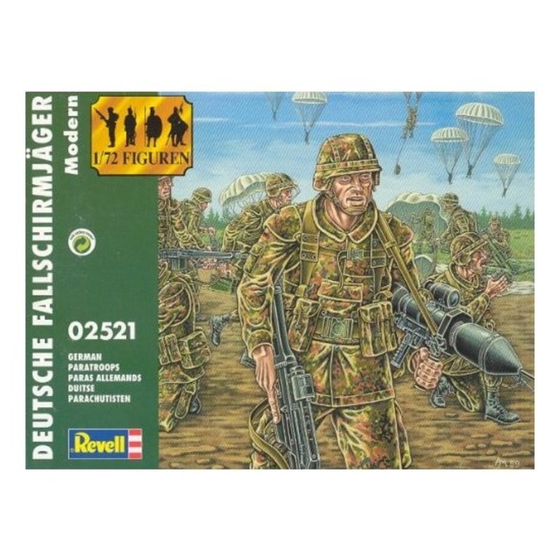 Σετ Στρατιωτάκια German Paratroops modern 1/72 51 τεμ.Σετ Στρατιωτάκια German Paratroops modern 1/72 51 τεμ.